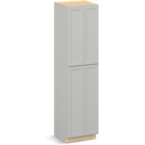 RELIABILT Parkstone II Tall Cabinet, Light Gray, 24" W, 4 Doors, Fully Assembled - 641130 | Lowe's Pro Supply